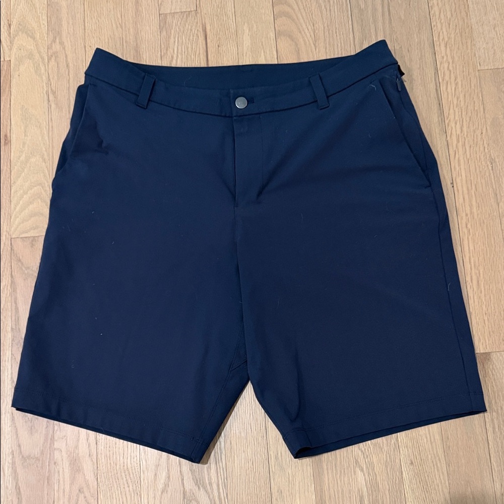 Lululemon Men's Navy Blue Golf Shorts. Size 34.